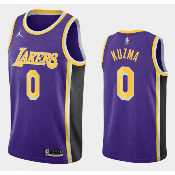Los Angeles Lakers Trikot Kyle Kuzma 0 2020-2021 Jordan Brand Statement Edition Swingman - Herren Los Angeles Lakers Trikot Kyle Kuzma 0 2020-2021 Jordan Brand Statement Edition Swingman - Herren